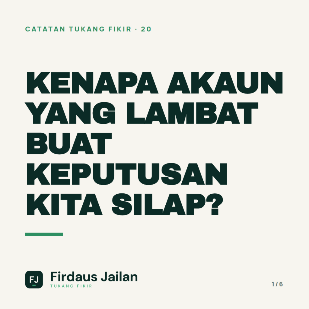 Catatan Tukang Fikir