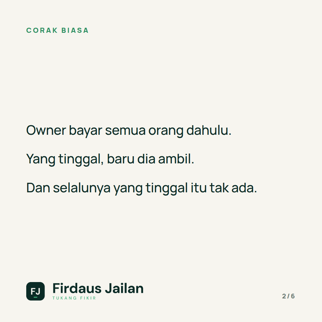 Catatan Tukang Fikir