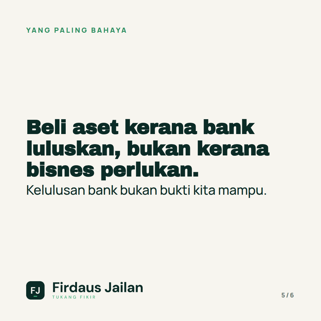 Beli Aset atau Sewa? Soalan Yang Kita Salah Tanya