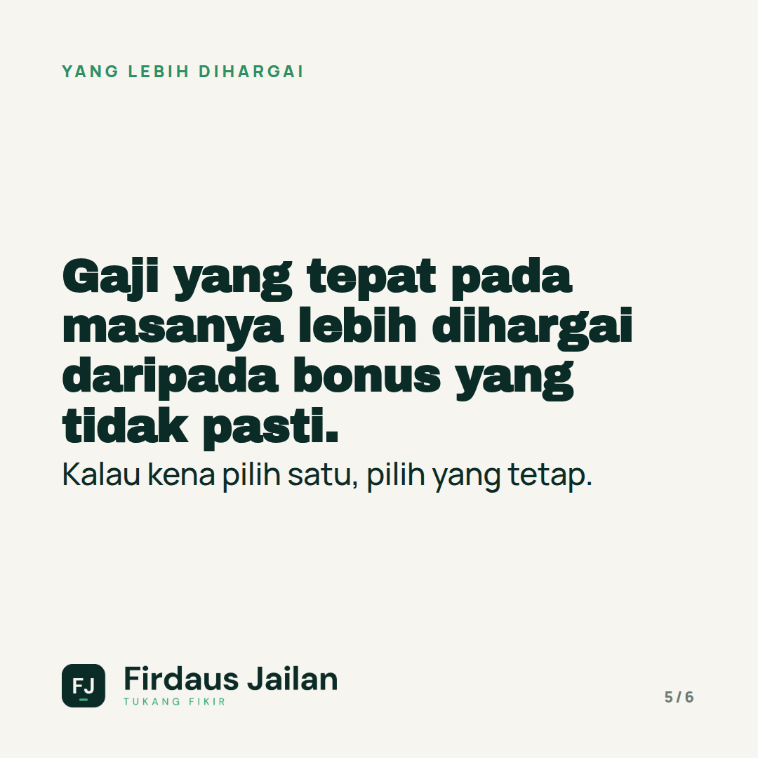 Bonus dan Hadiah Staf: Bila Ia Jadi Beban?