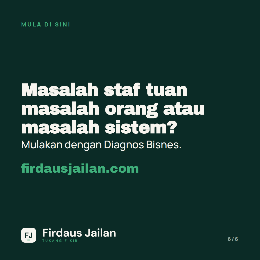 Buang Pekerja Cara Halal: Apa Yang Owner Selalu Silap?