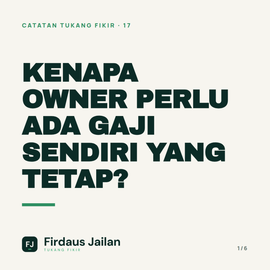 Catatan Tukang Fikir
