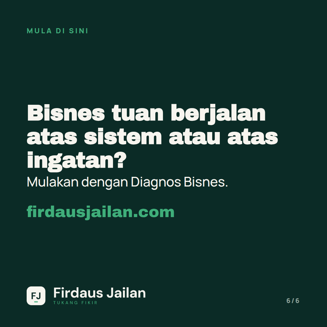 Kenapa Kita Sanggup Berhutang Untuk Barang, Tetapi Tidak Untuk Sistem?