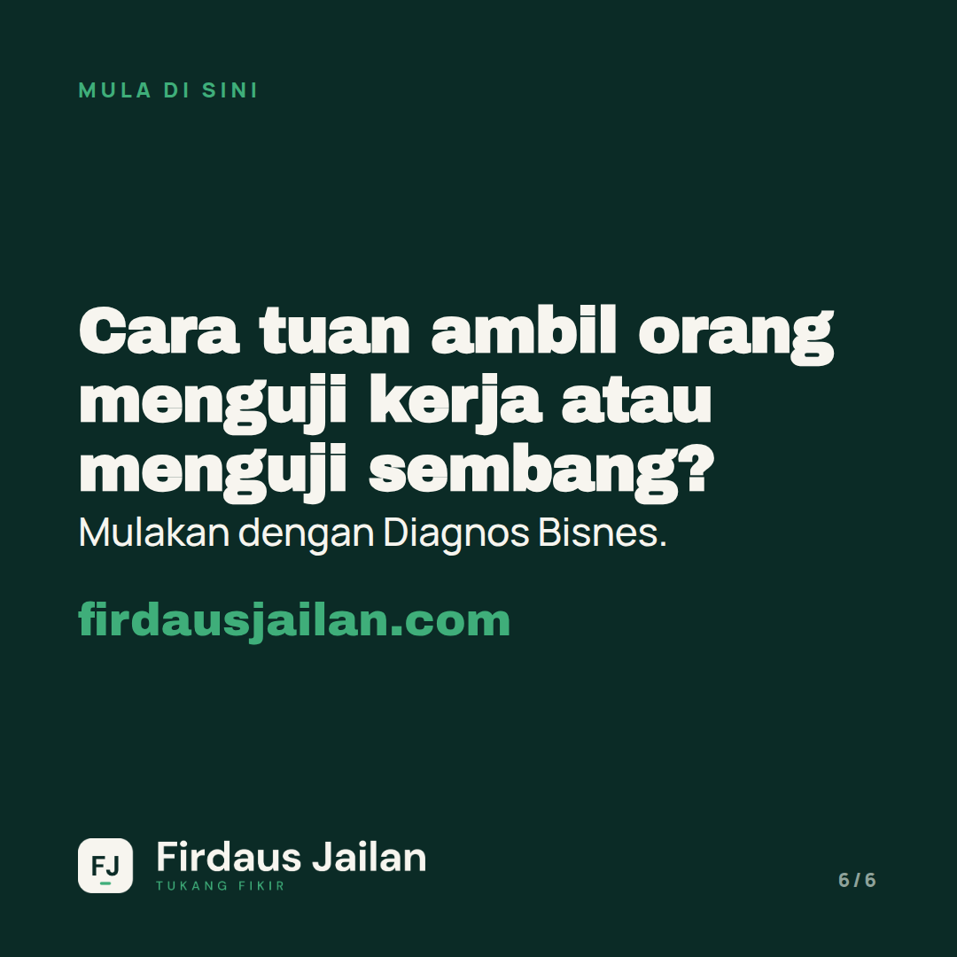 Interview 30 Minit, Menyesal Tiga Tahun