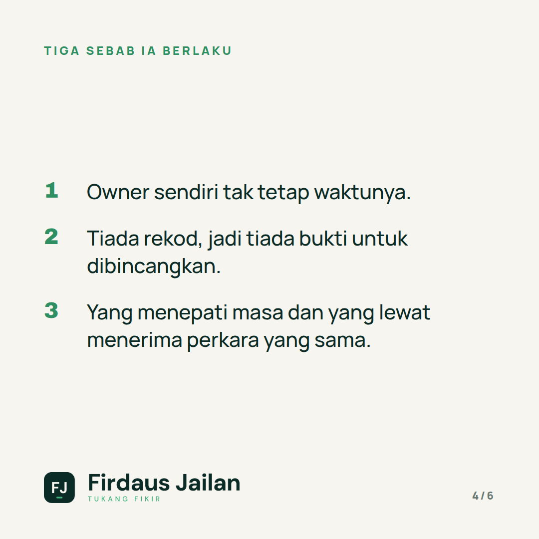 Kehadiran, Ketepatan Masa, dan Maruah Syarikat