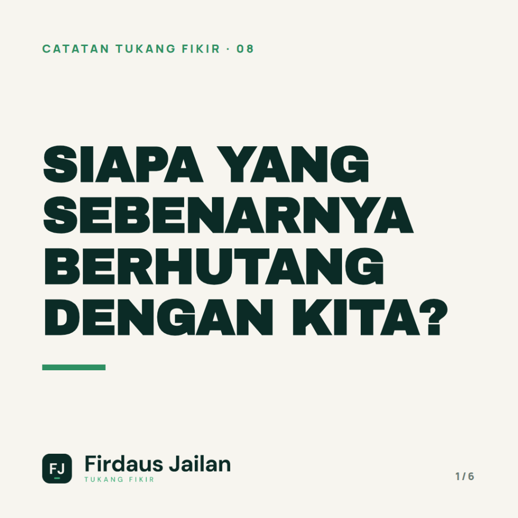 Catatan Tukang Fikir