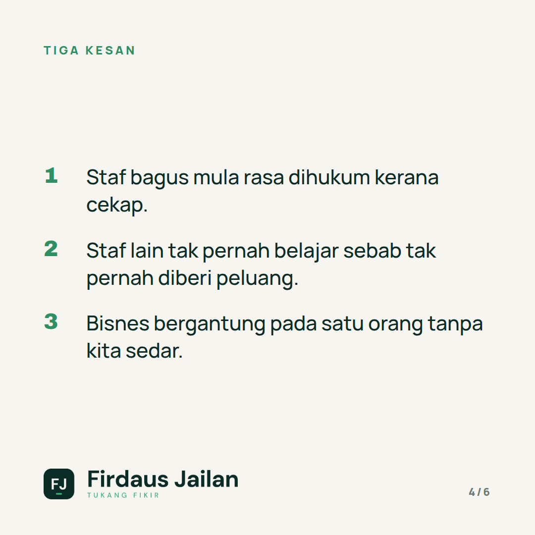 Kenapa Staf Bagus Selalu Jadi Orang Paling Banyak Kerja?