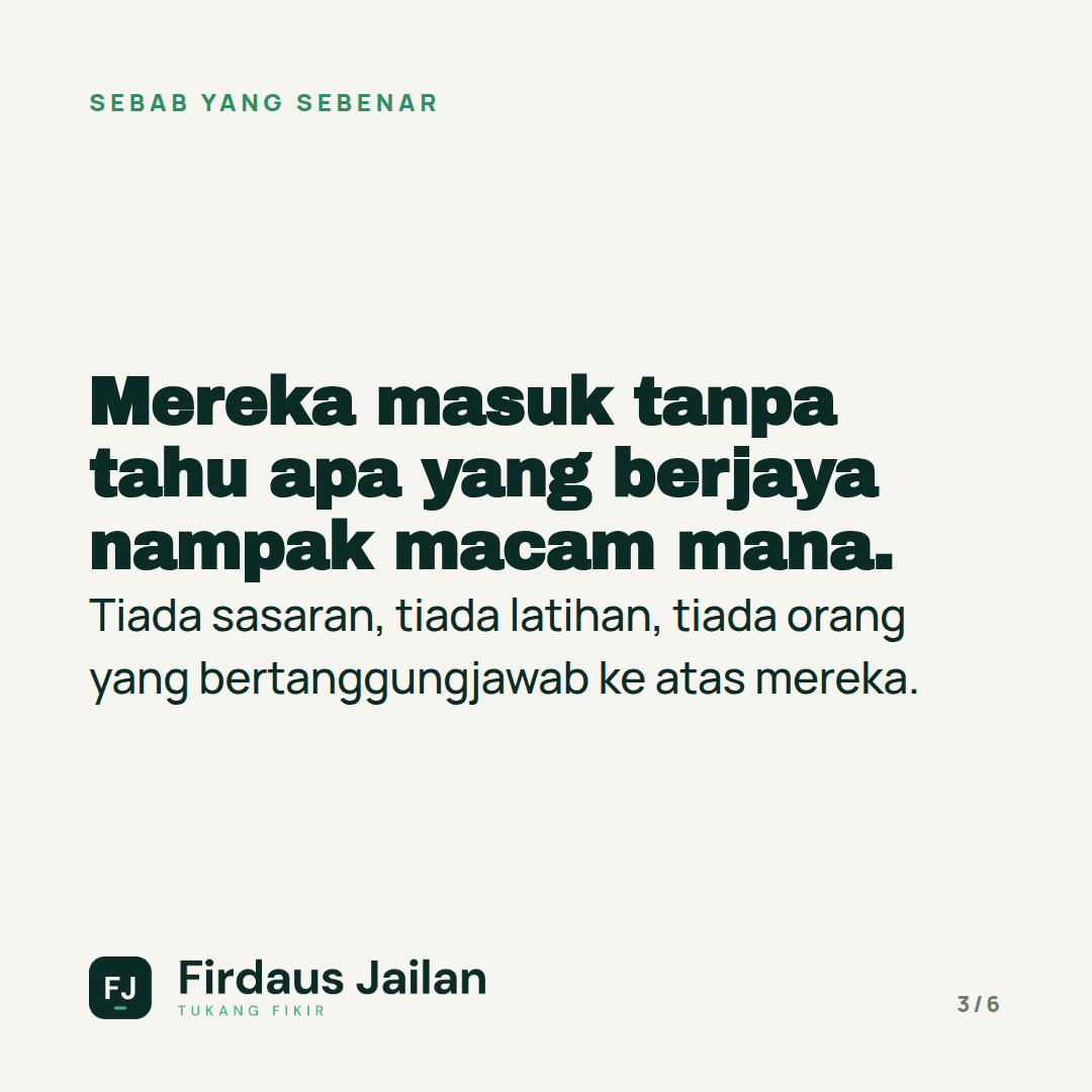Kenapa Staf Baharu Berhenti Dalam Tiga Bulan?