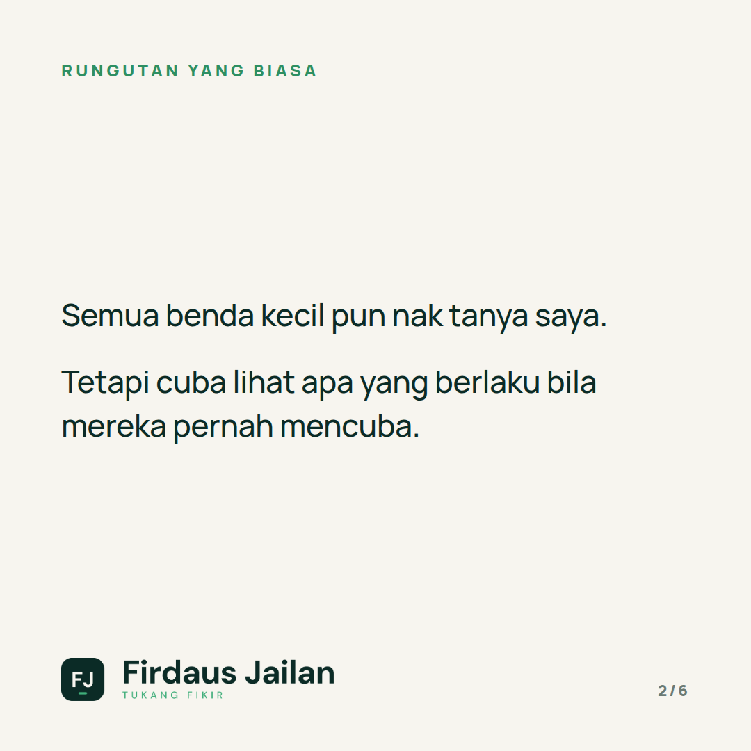 Kenapa Staf Tak Nak Buat Keputusan?