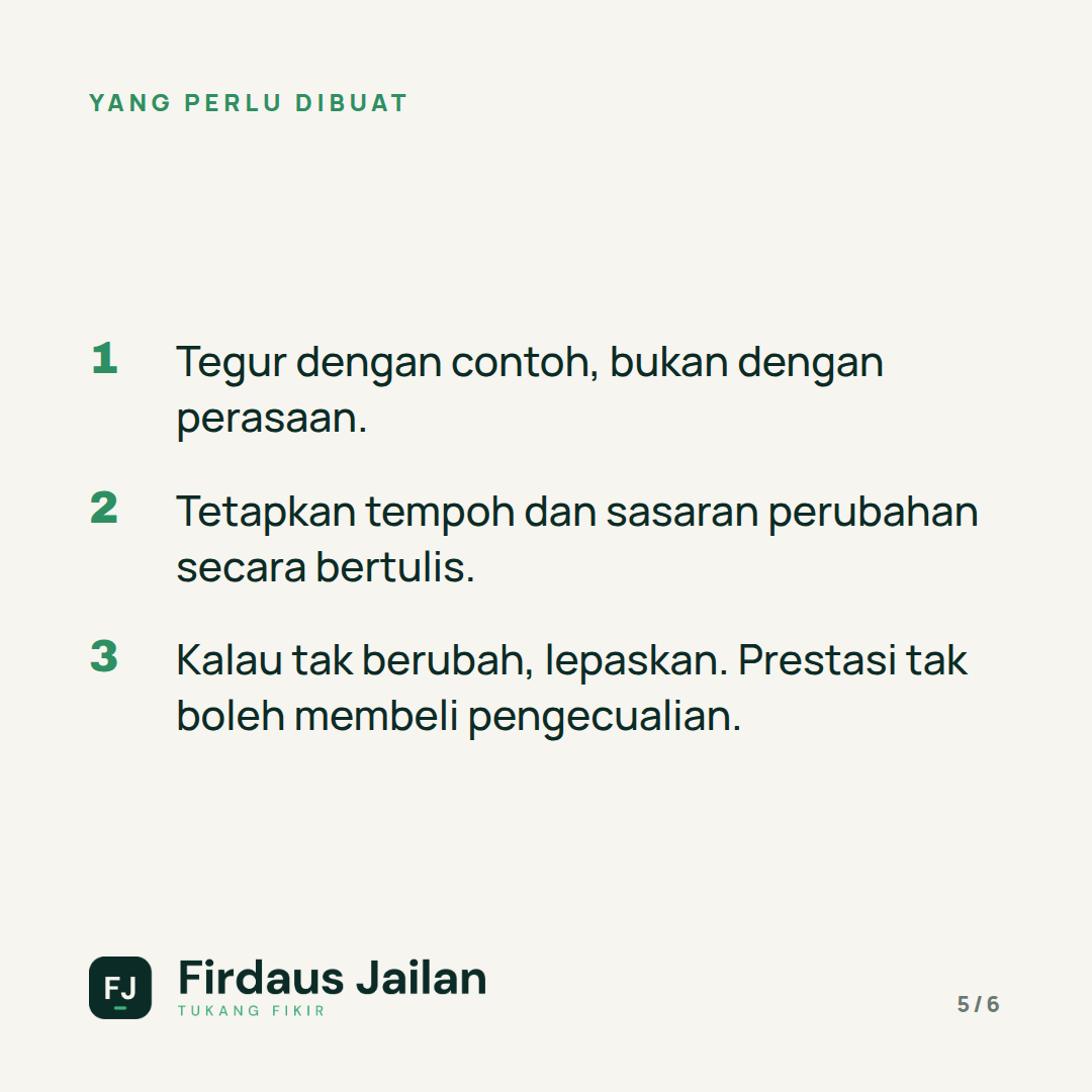 Staf Toksik: Kos Yang Tak Pernah Masuk Penyata