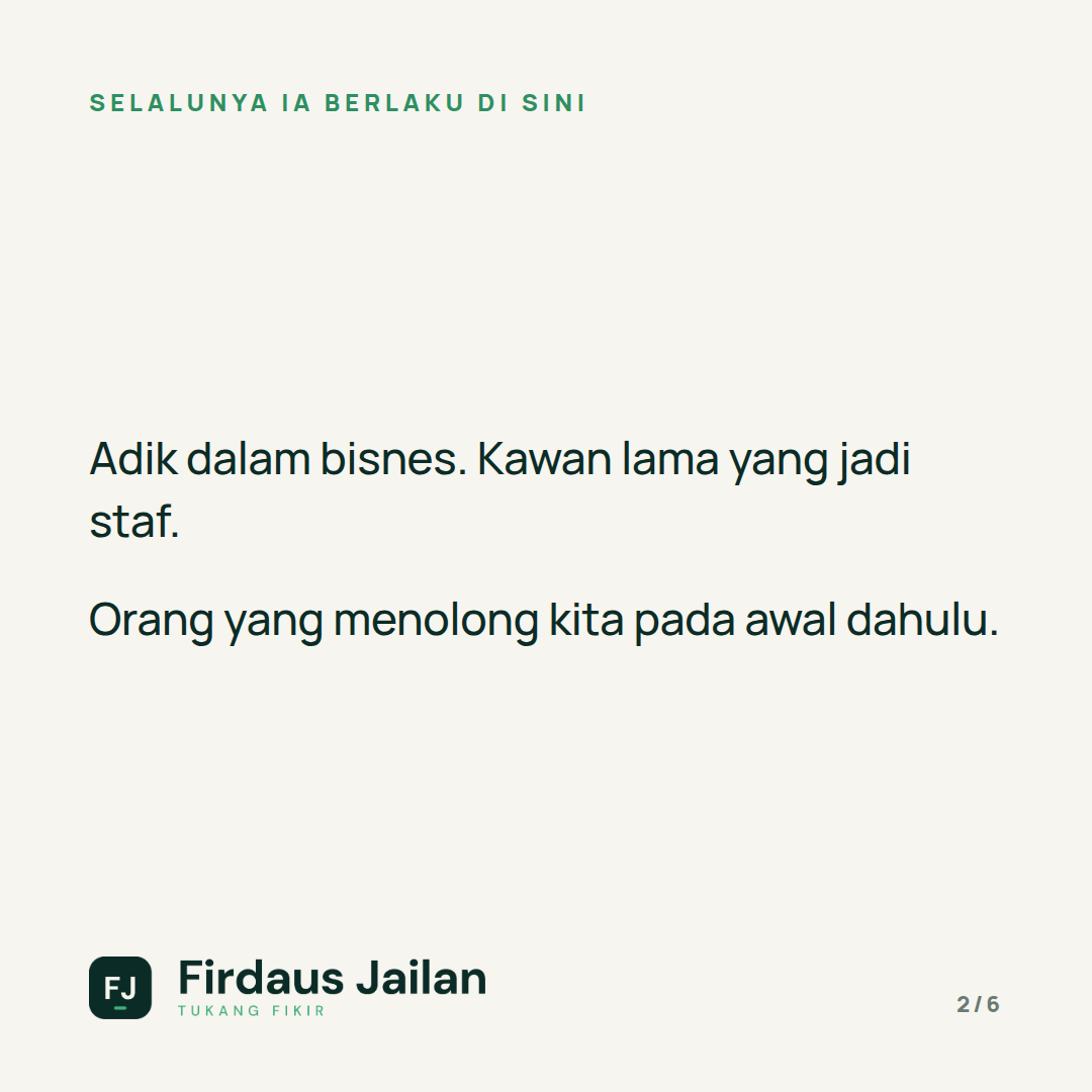 Kenapa Kita Tak Berani Tegur Orang Yang Kita Sayang?