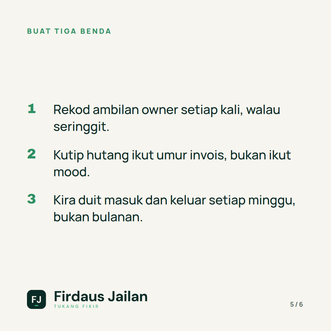 Catatan Tukang Fikir: untung ada, duit tak ada